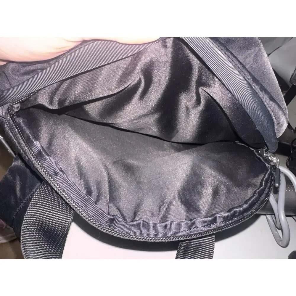 Lululemon City Adventurer Backpack 20L Black Silver Nylon Travel Gym Laptop Bag